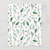 Budget zeer prettige serie kerstfeestdag foto's (Achterkant)