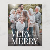 Budget zeer prettige serie kerstfeestdag foto's (Voorkant)