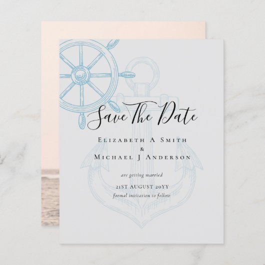 BUDGET Zeevaart FOTO Bespaar Data Zee Strand Oceaa (Voorkant / Achterkant)