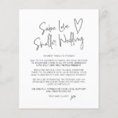 Budget Zelfde Liefde Kleinere Aankondiging van de  Flyer (Voorkant)