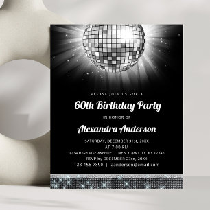 Budget Zilver 60e Verjaardagsfeest 70's Disco Ball