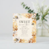 Budget zo mooi als uitnodiging tot Baby shower (Staand voorkant)