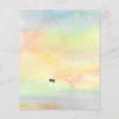 Budget zo mooi als uitnodiging tot Baby shower (Achterkant)