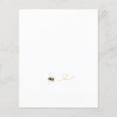 Budget zo mooi als uitnodiging tot Baby shower (Achterkant)