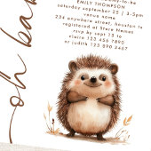 Budget Zoete Kleine Egel Oh Baby Shower Uitnodigin