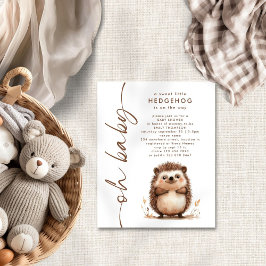 Budget Zoete Kleine Egel Oh Baby Shower Uitnodigin