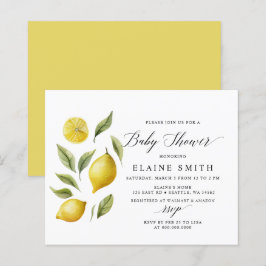 Budget Zomer Citroen Limoen Citrus Baby shower