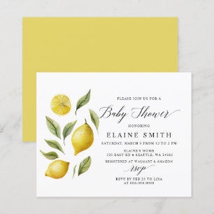 Budget Zomer Citroen Limoen Citrus Baby shower