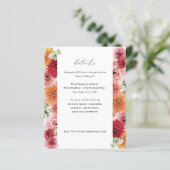 Budget Zomer Multi Kleur Bloemen Details (Staand voorkant)