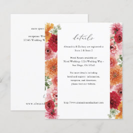 Budget Zomer Multi Kleur Bloemen Details