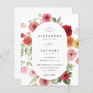 Budget Zomer Multi Kleur Bloemen Huwelijk 2