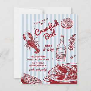 Budget Zomer Zeevruchten Crawfish Boil Party Uitno