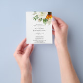 Budget Zonnebloem Bloemstuk Oefendiner Flyer (Hand)