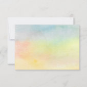 Budget Zonnebloem Ik heb de Verplaatsende Aankondi Notitiekaartje (Achterkant)