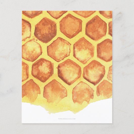 Budget Zonnebloem Sweet Babee Honey Bee Baby showe (Achterkant)