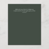 BUDGET Zonnebloemen Eucalyptus Greenery Wedding (Achterkant)