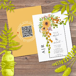 BUDGET Zonnebloemen QR-code komt in aanmerking voo