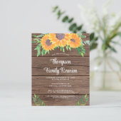 Budget Zonnebloemen Rustieke familiereünie (Staand voorkant)