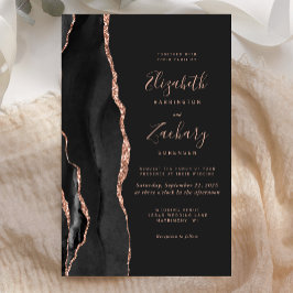 Budget zwart Roos Gold Agate Dark Weddenschap