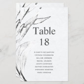 Budget zwart-wit grafische afladezetkaart (Voorkant / Achterkant)