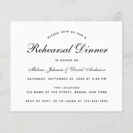 Budget zwart-wit minimalistisch repetitief diner