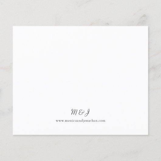 Budget zwart-wit modern 2 brochure (Achterkant)