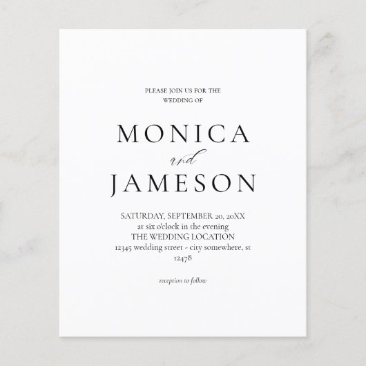 Budget zwart-wit modern 2V (Voorkant)