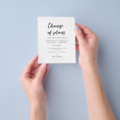 Budget zwart-witwijziging van plannen brochure (Hand)