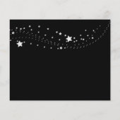 Budget zwart zilver foto verjaardag Save the Date (Achterkant)