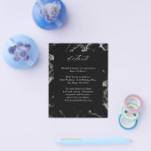 Budget zwarte marmer 2 - Gegevens Flyer (Enkel)