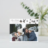 Budget zwarte versieringen en para-foto's met pret (Staand voorkant)