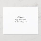 Budget zwarte versieringen en para-foto's met pret flyer (Achterkant)