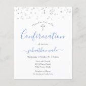 Budgetbevestiging Fancy script Flyer (Voorkant)