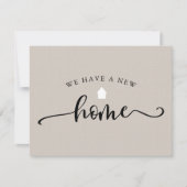 Budgetbewegende aankondigingskalligrafie (Voorkant)