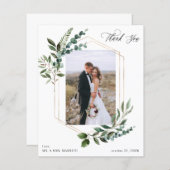 Budgetbladeren & Eucalyptus Gold Hartelijk dank (Voorkant / Achterkant)