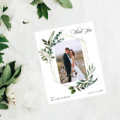 Budgetbladeren & Eucalyptus Gold Hartelijk dank Flyer