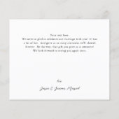 Budgetbladeren & Eucalyptus Gold Hartelijk dank Flyer (Achterkant)