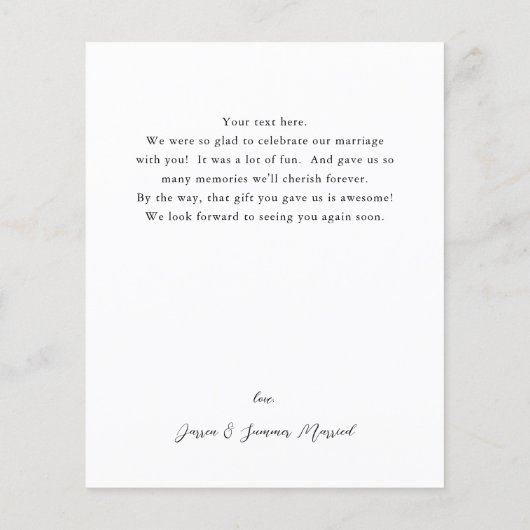 Budgetbladeren & Eucalyptus Gold Hartelijk dank Flyer (Achterkant)