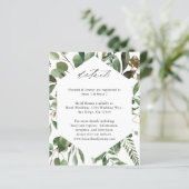 Budgetbladeren & Eucalyptus Rustige gegevens (Staand voorkant)