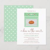 Budgetbundel in de oven genderneutraal Baby shower (Voorkant / Achterkant)