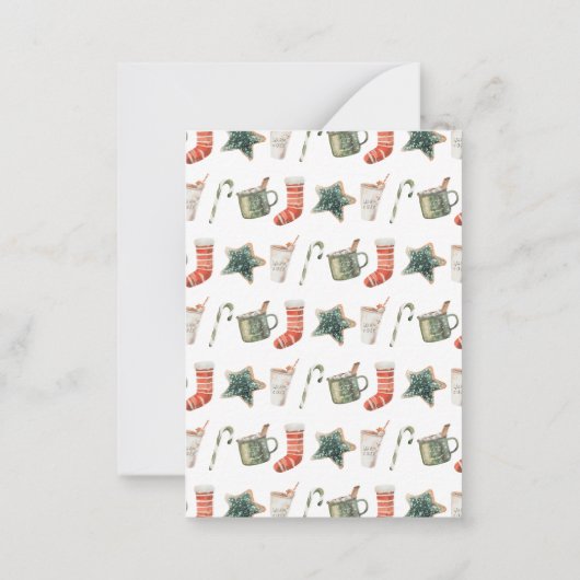 budgetcookie drink snoep 3 foto notitiekaartje (Achterkant)