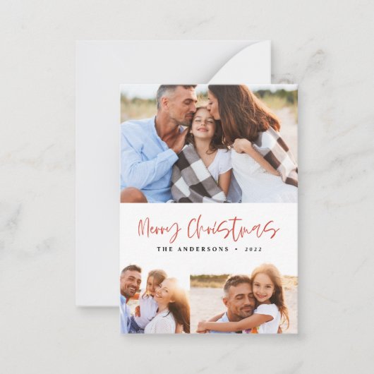 budgetcookie drink snoep 3 foto notitiekaartje (Voorkant)