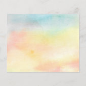 Budgetdieren virtuele Baby shower-uitnodiging (Achterkant)