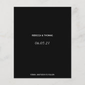 budgetelegant, niet-foto, behalve datum flyer (Achterkant)