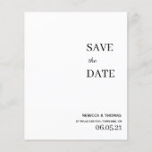 budgetelegant, niet-foto, behalve datum flyer (Voorkant)