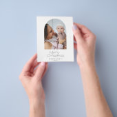 Budgetfoto minimalistisch kerstfeestdag Kaart (Hand)