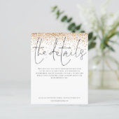 Budgetgegevens Gold Glitter Enclosure (Staand voorkant)