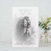 Budgetgesofisticeerde minimalistische fotobruiloft (Staand voorkant)