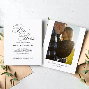 BUDGETkalligrafie zijn paar douchefoto