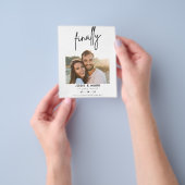 budgetklassescript eindelijk foto op de datum opsl flyer (Hand)